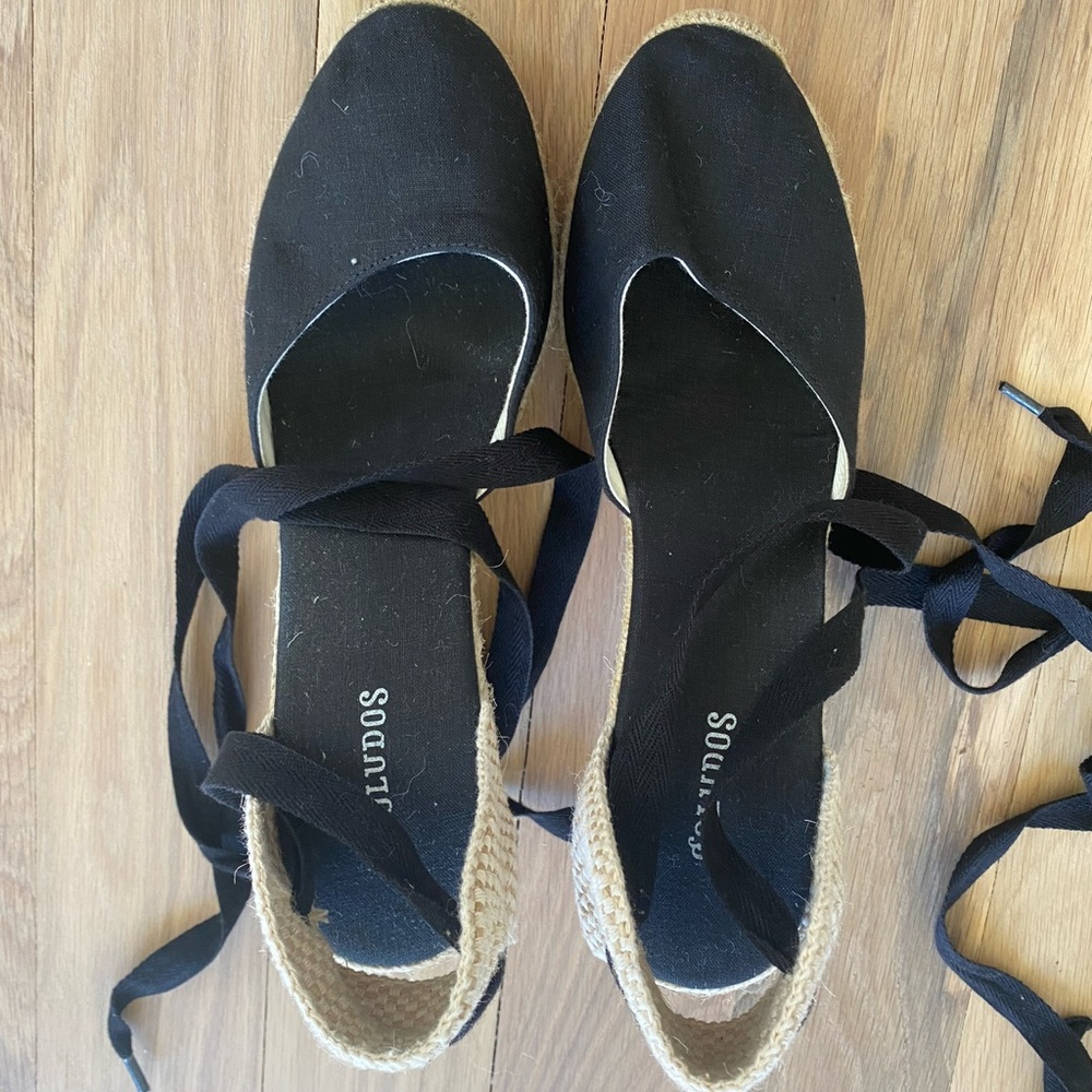 Soludos heeled espadrilles.